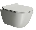 GSI Pura Swirl Flush Cenere Λεκάνη Κρεμαστή Soft Close
