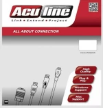 Aculine USB 2.0 Cable USB-A male - USB-B male 1.8m (USB-004)