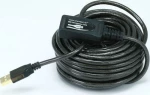 Powertech USB 2.0 Cable USB-A male - USB-A female 25m (CAB-U056)