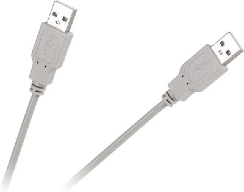 USB 2.0 Cable USB-A male - USB-A male Λευκό 1.8m (DM-2782-1.8)