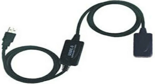 USB 2.0 Cable USB-A male - USB-A female 15m (04.001.0322)