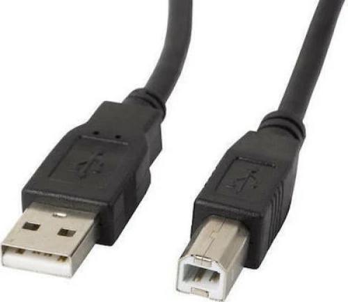 Lanberg USB 2.0 Cable USB-A male - USB-B male 1.8m (CA-USBA-11CC-0018-BK)