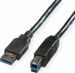 Roline USB 3.1 Cable USB-A male - USB-B male 1.8m (11.02.8870)