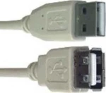 USB 2.0 Cable USB-A male - USB-A female 5m (04.001.0120)