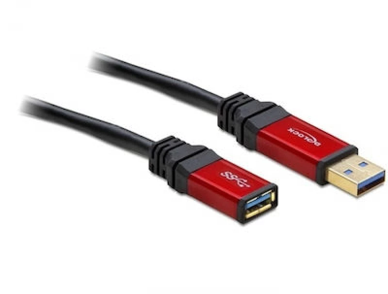 DeLock USB 3.0 Cable USB-A male - USB-A female 2m (82753)