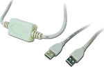 Gembird USB 2.0 Cable USB-A male - USB-A male Λευκό 1.8m (UANC22V)