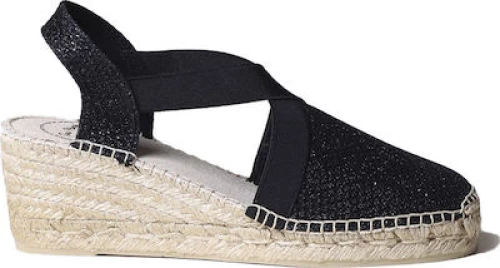 Toni Pons Triton-01 Πλατφόρμα Μαύρη 6cm