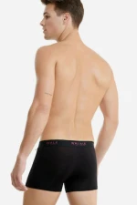 Walk Bamboo W1770 Ανδρικό Boxer σε Μαύρο / Κόκκινο χρώμα