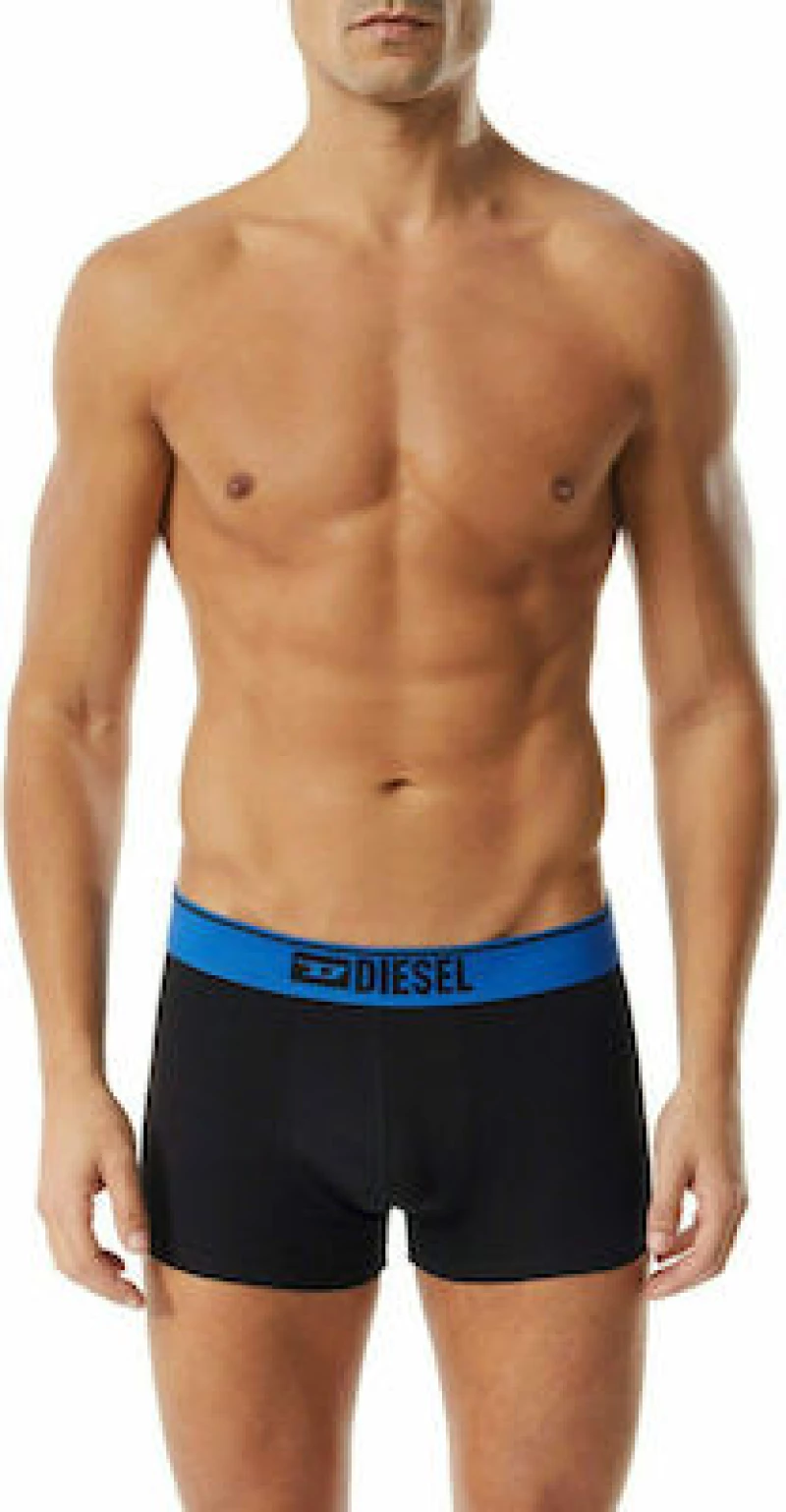 Diesel Ανδρικά Boxer Μαύρα Μονόχρωμα 3Pack 00ST3V-0SFAV-E5980