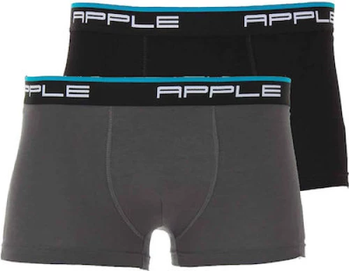 Apple Boxer 0112934 Ανδρικά Boxer Μονόχρωμα 2Pack