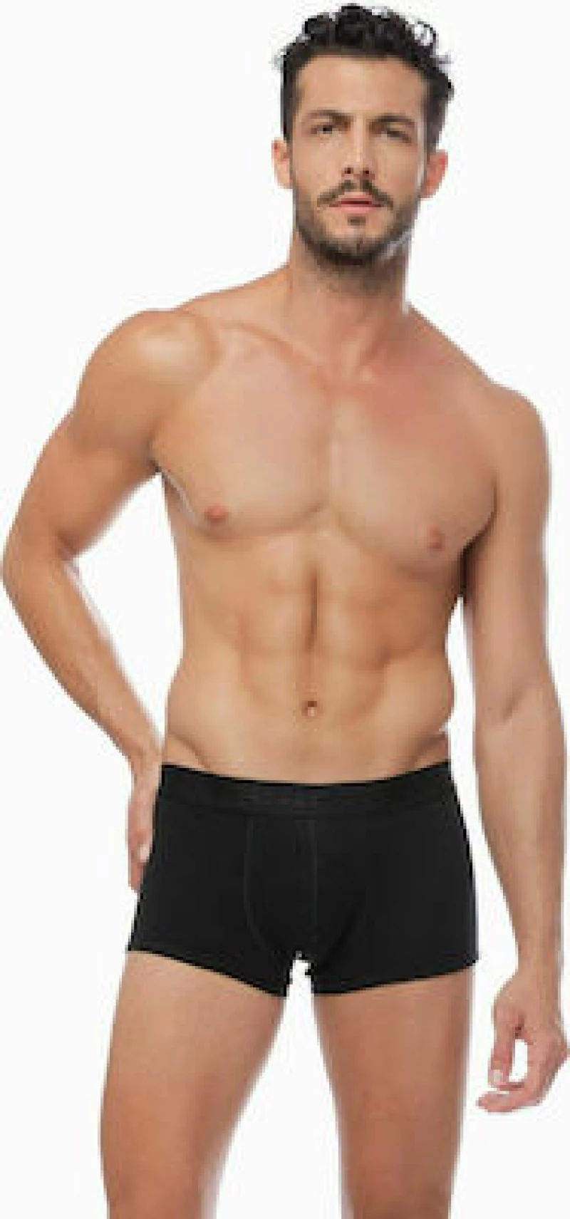 Minerva Mengear 90-20519 Ανδρικά Boxer Μαύρα Μονόχρωμα 2Pack