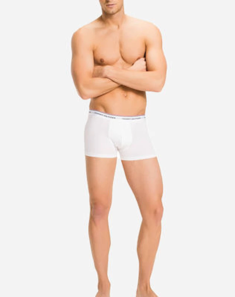 Tommy Hilfiger Ανδρικά Boxer Λευκά Μονόχρωμα 3Pack 1U87903842-100