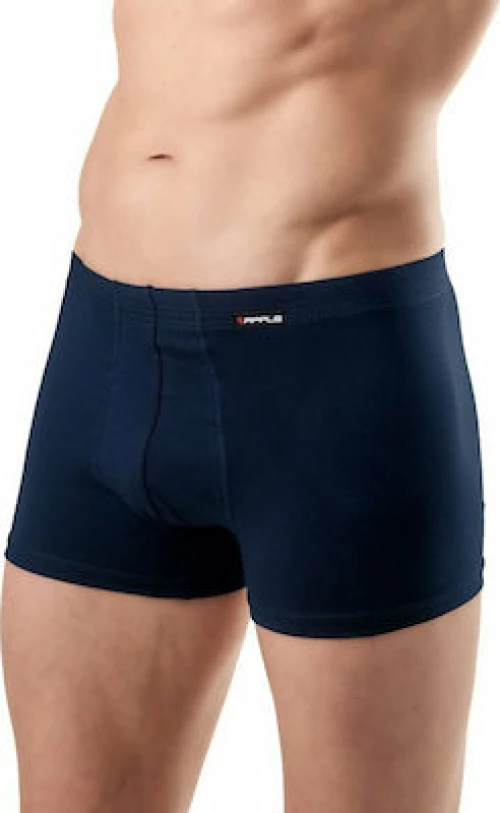 Apple Boxer 0114143 Ανδρικά Boxer Μπλε Μονόχρωμα 4Pack