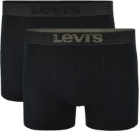 Levi's Ανδρικά Boxer Μαύρα Μονόχρωμα 2Pack 701203923-002