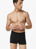 Minerva 90-21022 Ανδρικά Boxer Μαύρα Μονόχρωμα 2Pack