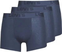 Levi's Ανδρικά Boxer Μπλε Μονόχρωμα 3Pack 905045001-002