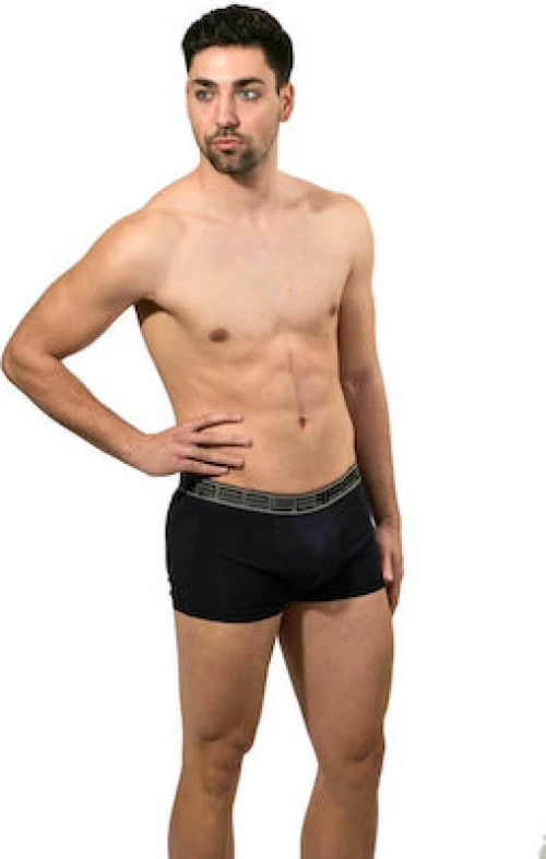 Apple Boxer 110951 Ανδρικό Boxer Marin / Grey Μονόχρωμο
