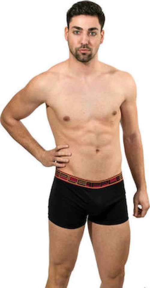 Apple Boxer 0115931 Ανδρικό Boxer Μαύρο Μονόχρωμο