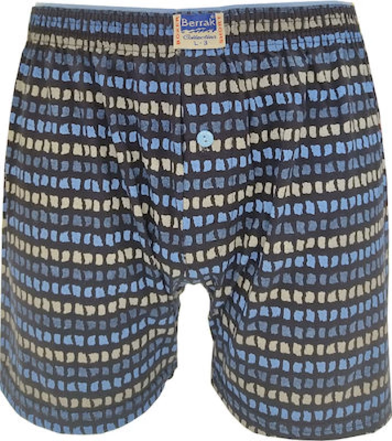 Berrak Ανδρικό Boxer Μακό Με Κουμπί Lucky Choice 1054 - Berrak