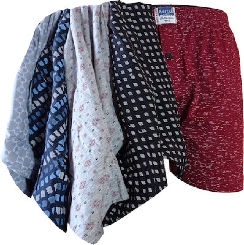 Berrak Ανδρικό Boxer Μακό Με Κουμπί Lucky Choice 1054 - Berrak