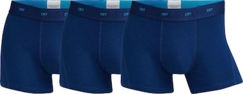 Ανδρικό boxer CR7- Soft Bamboo Luxury - Μπλε - 3 Pack