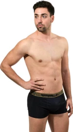 ΑΝΔΡΙΚΟ ΕΣΩΡΟΥΧΟ BOXER APPLE - ΒΑΜΒΑΚΕΡΟ ΕΦΑΡΜΟΣΤΟ - ΜΑΡΙΝ/ΧΡΥΣΟ - 90% ΒΑΜΒΑΚΙ