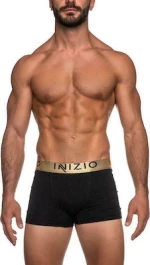 INIZIO BOXER ΜΕ ΕΞΩΤΕΡΙΚΟ ΜΕΤΑΛΛΙΖΕ ΛΑΣΤΙΧΟ 4400 ΜΑΥΡΟ/ΧΡΥΣΟ
