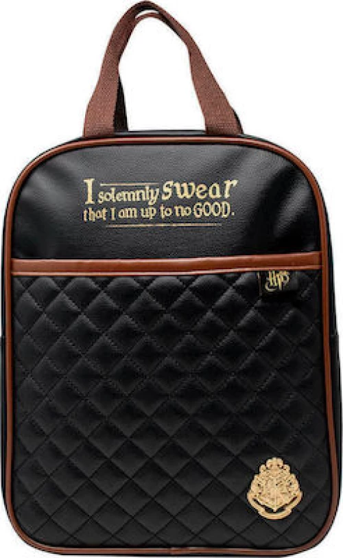 Harry Potter Quilted Σακίδιο Πλάτης Μαύρο SLHP366