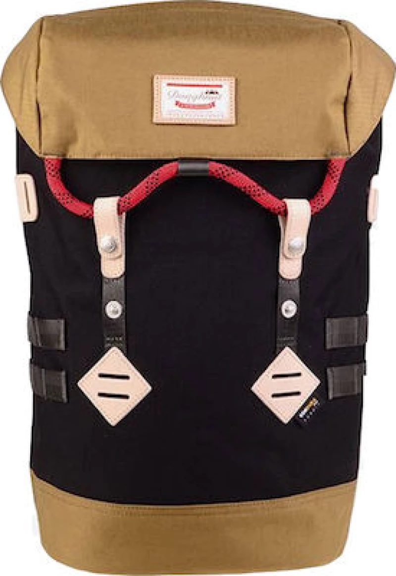 Doughnut Colorado Cordura Υφασμάτινο Σακίδιο Πλάτης Μαύρο