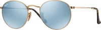 Ray Ban Round Metal RB 3447N 001/30 Unisex Γυαλιά Ηλίου σε Χρυσό χρώμα RB3447N001/30