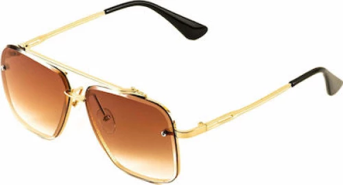 Olympus Sunglasses Adonis Γυαλιά Ηλίου Unisex Gold Brown 01-004