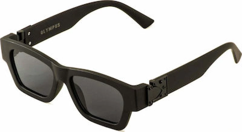 Olympus Sunglasses Hermes Unisex Γυαλιά Ηλίου Black Mat 02-009
