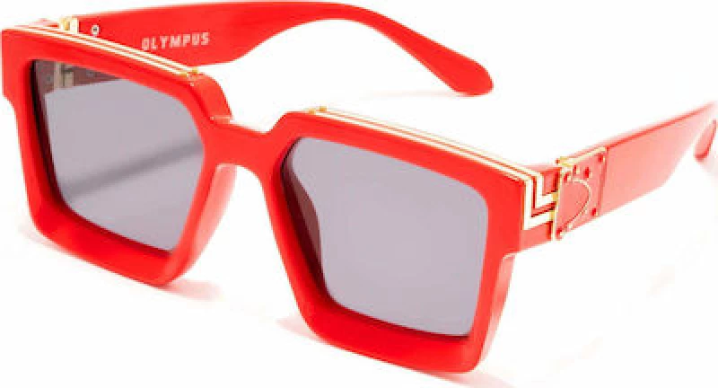 Olympus Sunglasses Cerberus Γυαλιά Ηλίου Γυναικεία Red/Black