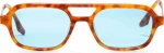 Olympus Sunglasses Praxitellis Unisex Γυαλιά Ηλίου Brown / Blue