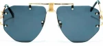 Olympus Sunglasses Sisifos Unisex Γυαλιά Ηλίου Gold / Black