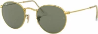 Ray Ban Round Metal Unisex Γυαλιά Ηλίου Polarized σε Χρυσό χρώμα RB3447 001/58