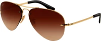 Ray Ban Unisex Γυαλιά Ηλίου σε Καφέ χρώμα RB3449 001/13