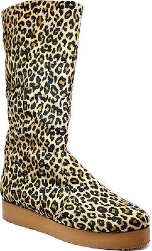 Bigshoes GA6014-Leopard Μπότα Λεοπάρ