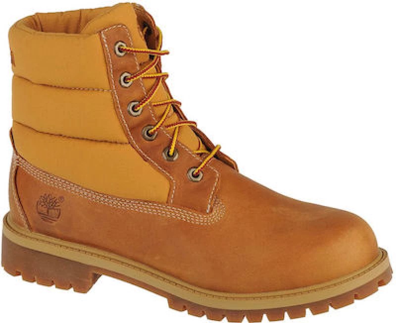 Timberland 6inch Prem Δερμάτινα Γυναικεία Αρβυλάκια Καφέ A1I2Z