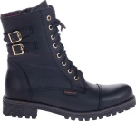 Commanchero Original Δερμάτινα Γυναικεία Αρβυλάκια Μαύρα 518-721