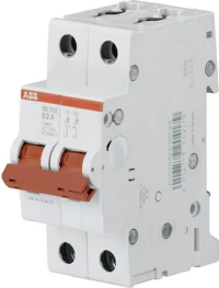 Abb SD202-63 Διπολικός Διακόπτης Ράγας 440V 63A 73559