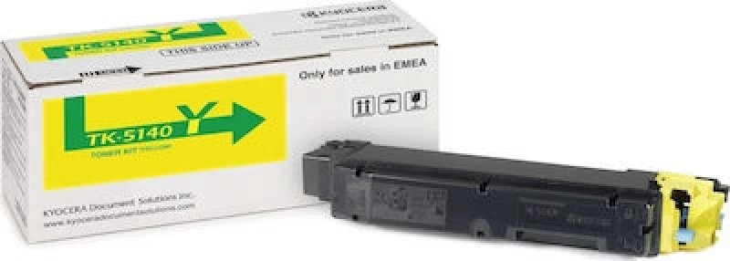 Kyocera TK-5140Y Toner Κίτρινο 5000 Σελίδων (1T02NRANL0)