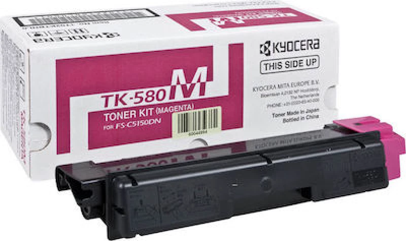 Kyocera TK-580M Toner Ματζέντα 2800 Σελίδων (1T02KTBNL0)