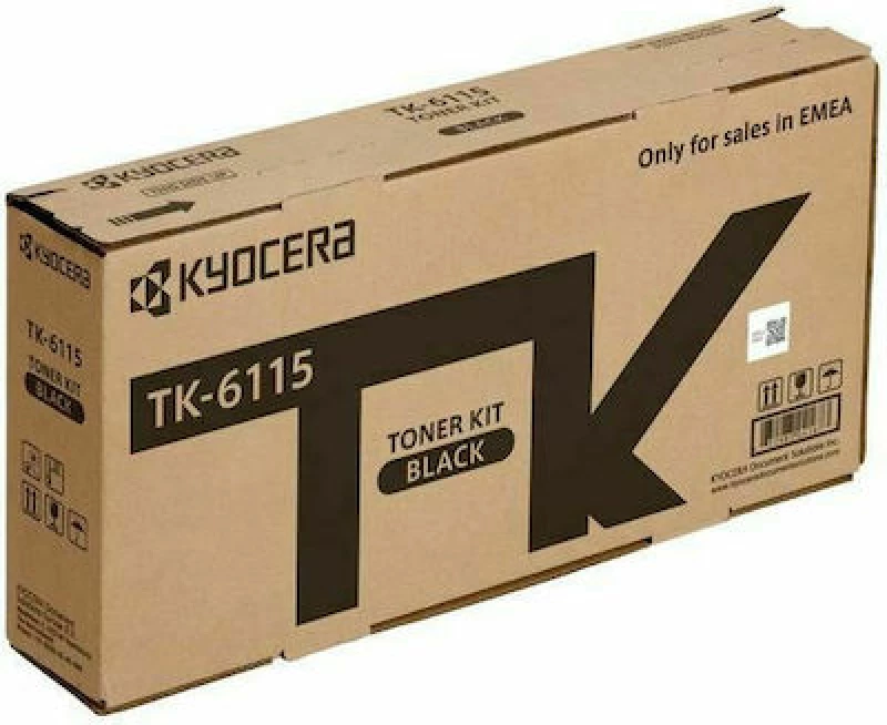 Kyocera TK-6115 Toner Μαύρο 15000 Σελίδων (1T02P10NL0)