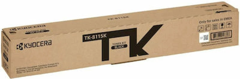 Kyocera TK-8115K Toner Μαύρο 30000 Σελίδων (1T02P30NL0)