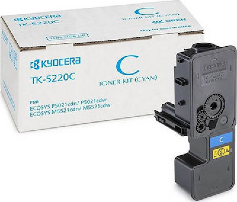 Kyocera TK-5220C Toner Κυανό 1200 Σελίδων (1T02R9CNL1)