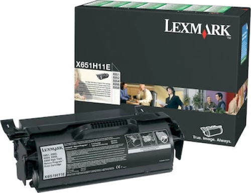 Lexmark X651H11E Toner Μαύρο High Yield Return Program