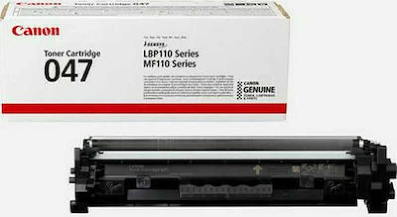Canon 047 Toner Μαύρο (2164C002)
