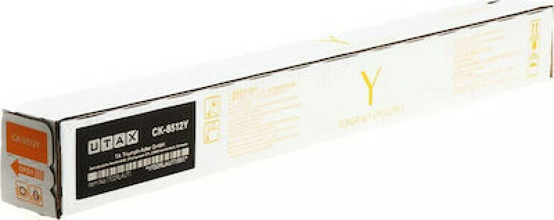 Utax CK-8512Y Toner Κίτρινο 15000 Σελίδων (1T02RLAUT0)