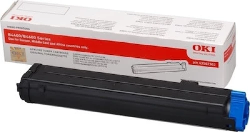 OKI 43502302 Toner Μαύρο 3000 Σελίδων